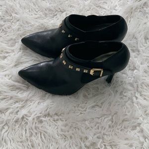 Guess studded black booties